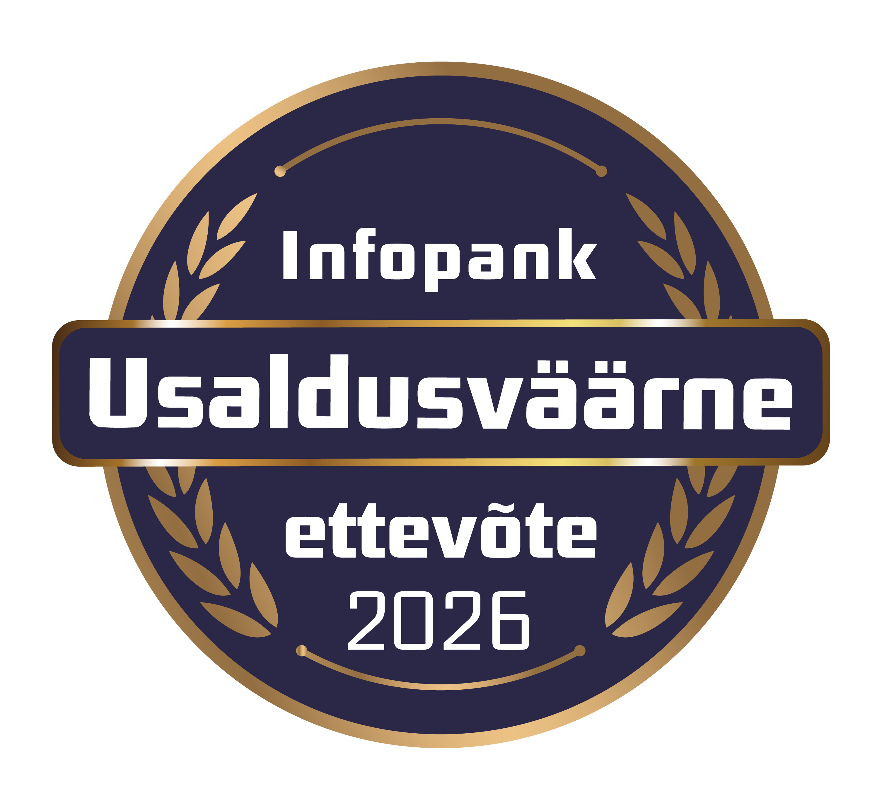 Usaldusväärne ettevõte 2026